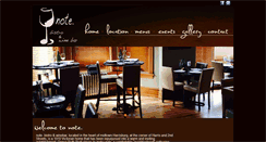 Desktop Screenshot of notewinebar.com
